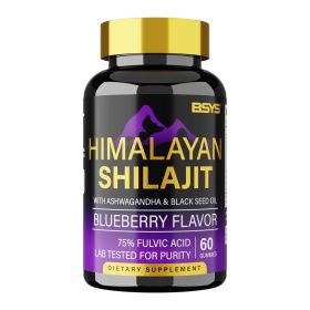 BSYS SHILAJIT GUMMIES 60'S (option: 1Bottle)