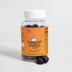 RASPBERRY MUSHROOM GUMMIES EXTRACT, 60 GUMMIES (option: RASPBERRY MUSHROOM GUMMIES)